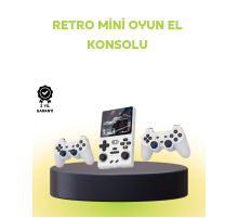 Geniş Ekranlı Taşınabilir Retro Oyun Konsolu