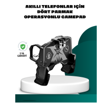 Mobil FPS Oyunlar İçin Dört Parmak Uyumlu Gamepad