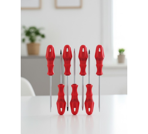 Çeşitli Vidalama İşleri İçin 7li Tornavida Takımı