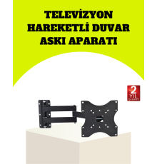 VESA Uyumlu Hareketli TV Askı Aparatı Kolay Montaj