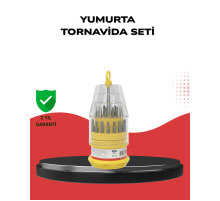 Kompakt Tornavida Seti Elektronik Cihaz Tamiri İçin