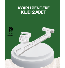 Çocuk ve Evcil Hayvanlar İçin Pencere Emniyet Kilidi 2 Adet