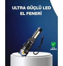 Outdoor ve Acil Durum İçin Güçlü LED El Feneri