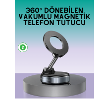 360 Derece Ayarlanabilir Manyetik Araç Telefon Standı