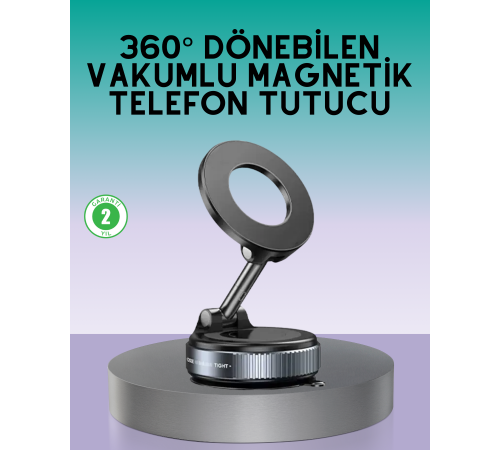 360 Derece Ayarlanabilir Manyetik Araç Telefon Standı
