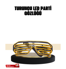 Enerjik Gece Etkinlikleri İçin LED Işıklı Gözlük