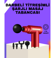 Şarjlı Masaj Tabancası Spor Sonrası Kas Rahatlatma İçin