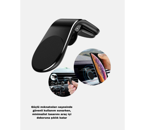 Araç İçi Telefon Tutucu + Quick Charge 3.0 Araç Şarj Cihazı Seti