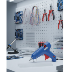 Hobi ve Tamir İşleri İçin 60 W Silikon Tabancası 11 mm 5 Silikon Hediyeli