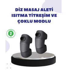 Diz ve Dirsek İçin Isıtmalı Masaj Dizlik Aparatı