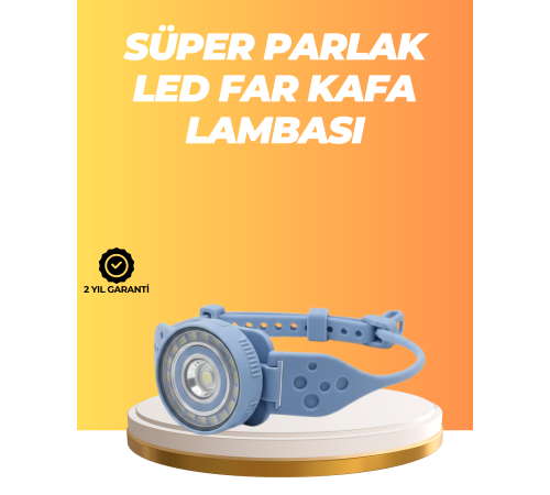 Suya Dayanıklı LED Kafa Lambası Outdoor Kullanım