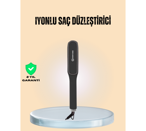 İnce ve Kalın Telli Saçlara Uygun Isı Ayarlı Düzleştirici Tarak