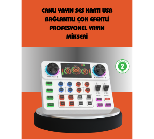 Bluetooth Bağlantılı Karaoke ve Yayın Ses Kontrol Ünitesi