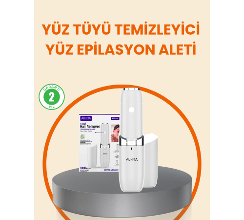 Ağrısız Yüz Tüy Temizleme Aleti Kompakt ve Sessiz Tasarım