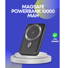 22.5W Hızlı Şarj Destekli Manyetik Powerbank Kompakt Tasarım