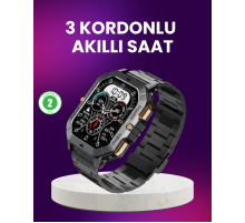 Bildirim ve Spor Takipli Akıllı Saat