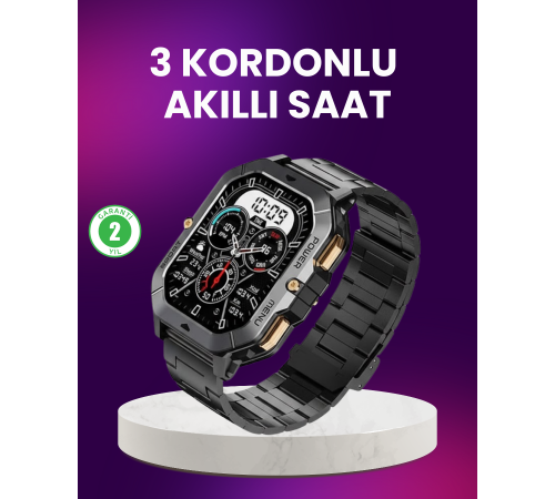 Bildirim ve Spor Takipli Akıllı Saat