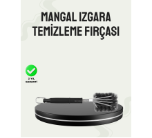 Paslanmaz Çelik Telli Mangal Temizlik Fırçası