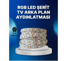 RF Kumandalı Renk Değiştiren TV LED Şerit 2MT