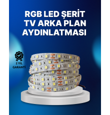 RF Kumandalı Renk Değiştiren TV LED Şerit 2MT