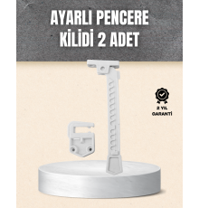 Kolay Montajlı Pencere Açılma Sınırlayıcı 2’li Set