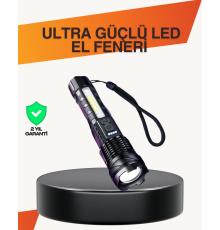 Outdoor ve Acil Durum İçin Güçlü LED El Feneri
