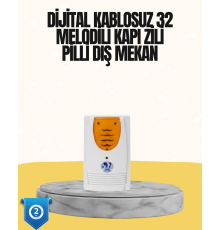 Kablosuz Kapı Zili Düzenli ve Konforlu Yaşam Alanları İçin