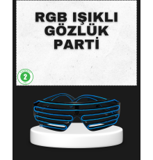 Parti ve Organizasyonlara Özel LED Işıklı Gözlük