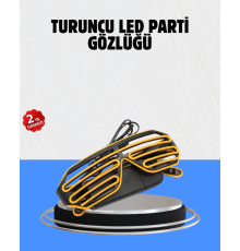 Kutlamalara Renk Katan LED Işıklı Parti Gözlüğü