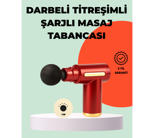 Titreşimli Kas Masaj Aleti 6 Kademe Güçlü Masaj Deneyimi