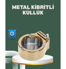 Yeniden Doldurulabilir Çakmaklı Küllük Dayanıklı Yapı