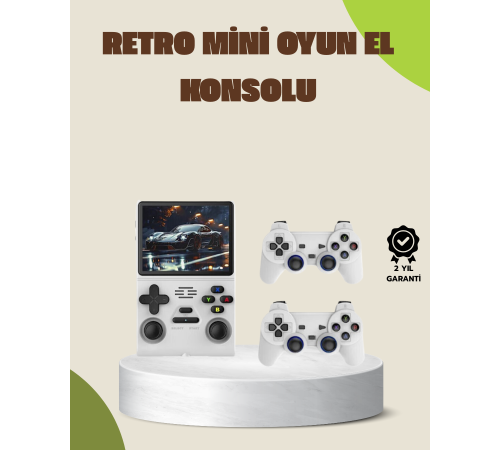 Taşınabilir El Konsolu Kablosuz Gamepadli