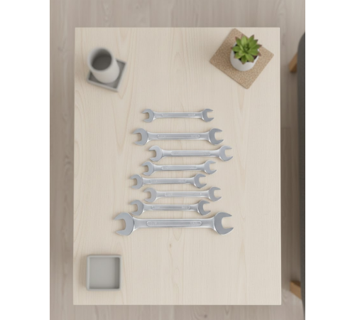 Uzun Ömürlü Kombine Anahtar Seti 8 Parça