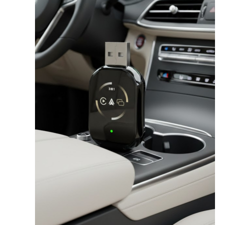 Kablosuz CarPlay Android Auto Dönüştürücü Kablo Derdi Olmadan Bağlantı