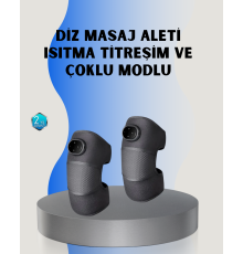 3 Seviyeli Titreşimli Isıtmalı Diz Bakım Masaj Cihazı