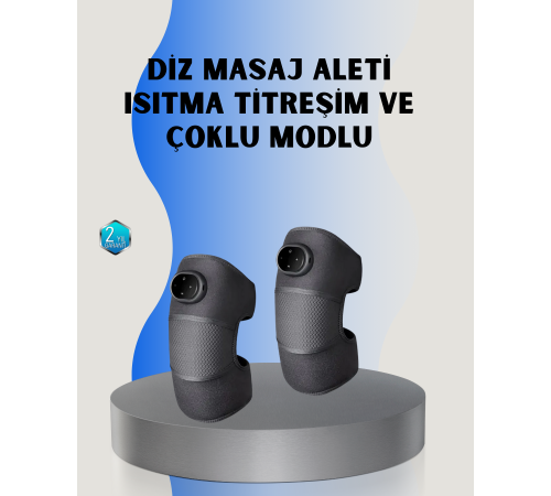 3 Seviyeli Titreşimli Isıtmalı Diz Bakım Masaj Cihazı