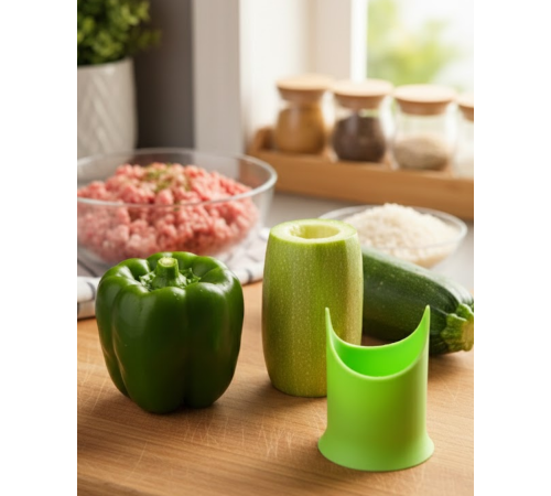 Sebze İç Temizleyici Pratik Biber ve Kabak Çekirdek Çıkarıcı