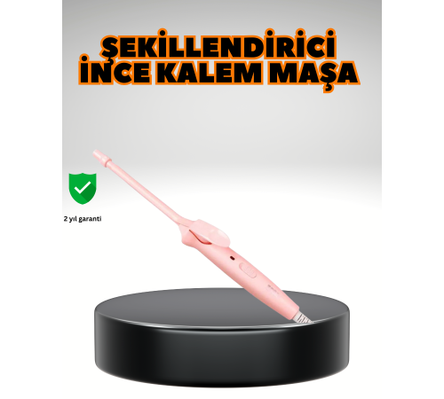 Yanma Önleyici Uçlu Profesyonel Saç Bukle Maşası