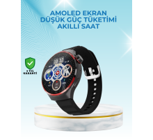 NFC Destekli Akıllı Saat AMOLED Ekranlı Şık Tasarım