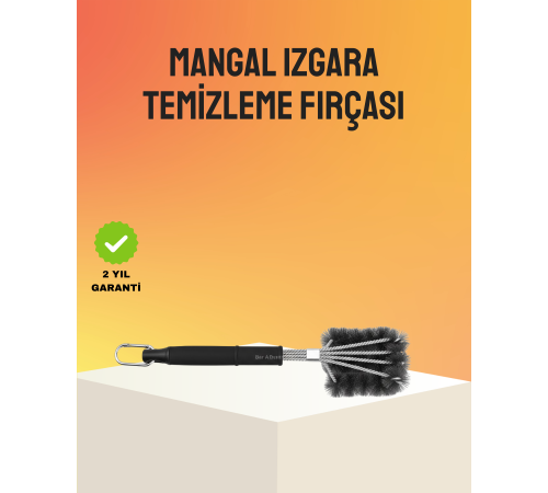 Izgara ve Barbekü Temizleme Fırçası Dayanıklı Tasarım