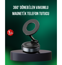 Alüminyum Gövdeli Manyetik Araç İçi Telefon Tutucu