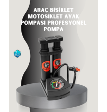 Ayak Basmalı Hava Pompası Şişme Ürünler ve Lastikler İçin