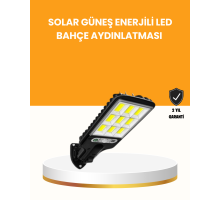 Sensörlü Sokak Tipi Lamba Günlük Kullanım İçin İdeal