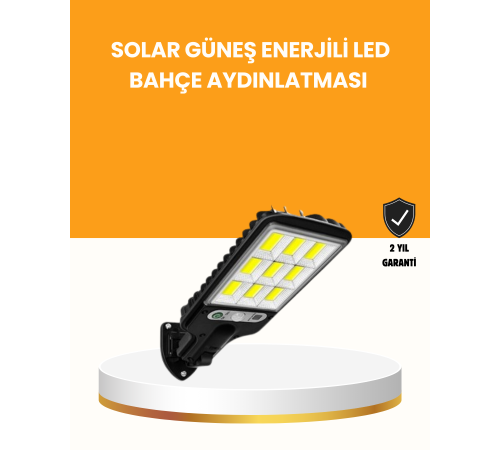 Sensörlü Sokak Tipi Lamba Günlük Kullanım İçin İdeal