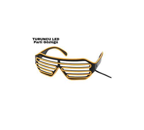 NEON GÖZLÜK TURUNCU