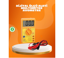 LCD Ekranlı Dijital Ölçü Aleti Ev ve Atölye Kullanımı