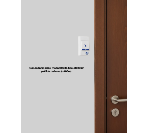 Kablosuz Kapı Zili Kolay Kurulumlu Modern Kullanım