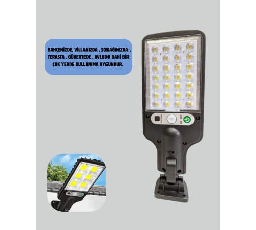 STL616 SENSÖRLÜ SOLAR SOKAK LAMBASI