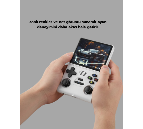 Geniş Ekranlı Taşınabilir Retro Oyun Konsolu