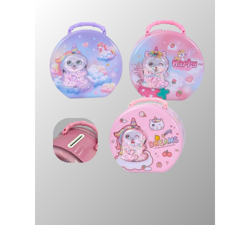 Mini Çocuk Para Kasası Gizli Saklama ve Birikim Kutusu